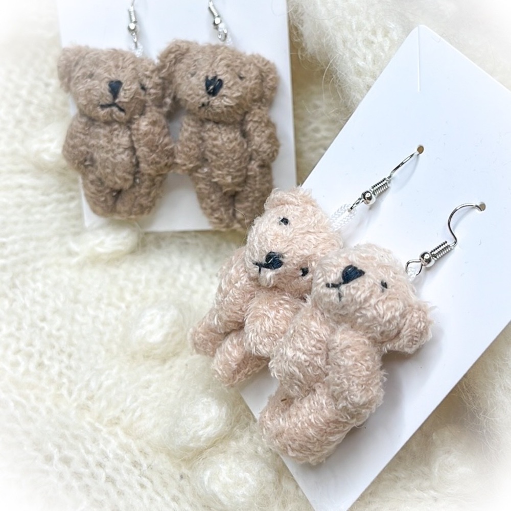 💕Super cute Teddy Bear Earrings💕
